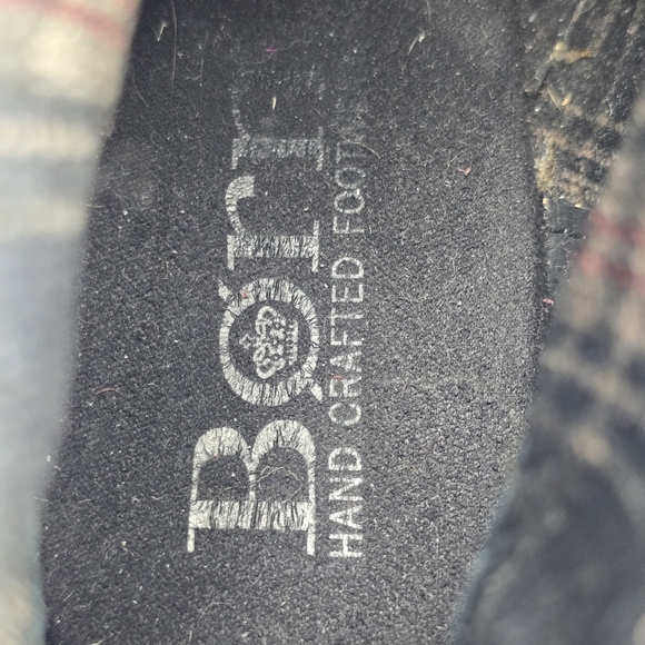 NWT Born Carmel Harness Suede Ankle Booties, Burgundy/Wine, Women's Size 6 - Picture 11 of 16